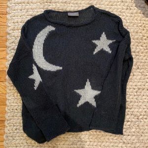 Wooden ships sweater, navy